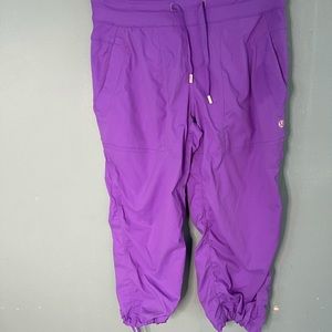 Lululemon | Purple Dance Studio Crop Size 4